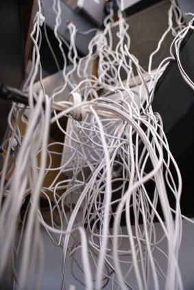 Wiring the speakers